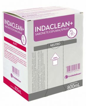 Indaclean Neutro + Sabonete Espuma/Spray